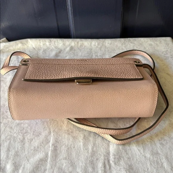 FURLA Blush Pink Leather Three Compartment Crossbody Bag - Picture 5 of 9